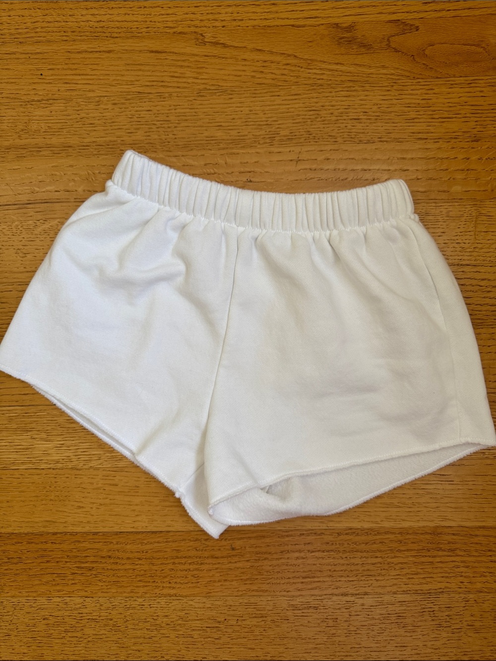 GAP White Girls Vintage Soft Fleece Shorts